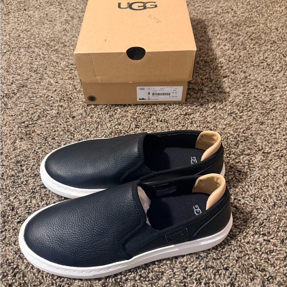 UGG Navy Slip-On Shoes